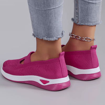 Baskets Femme - SpringWomen'sSportsShoes™ - Rose - Laviizi