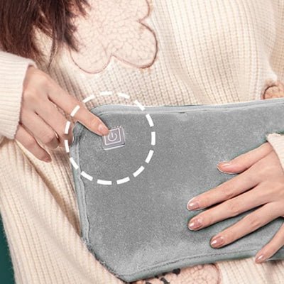 Coussin Chauffant - ElectricHeatingPad™ - Gris - Laviizi