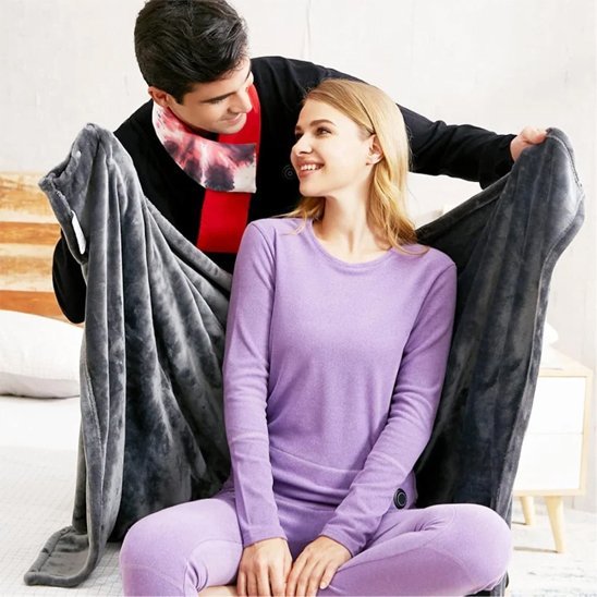 Couverture chauffante | PonchoCozzy - Laviizi