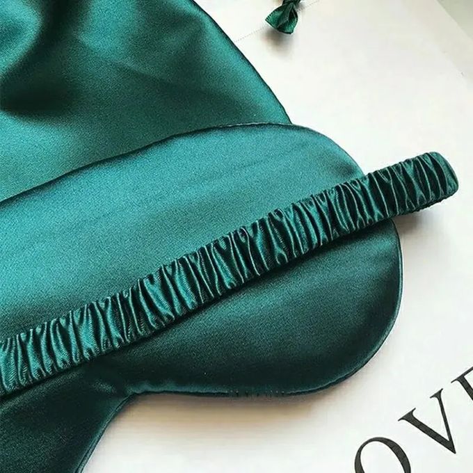 Masque de Sommeil - SilkDreamer™ - Vert - Laviizi