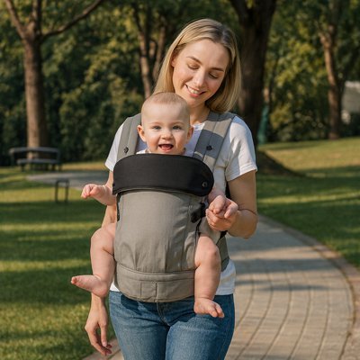 Porte bébé physiologique | Évolutif 0 - 20kg - Laviizi