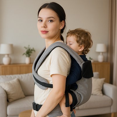 Porte bébé physiologique | Évolutif 0 - 20kg - Laviizi