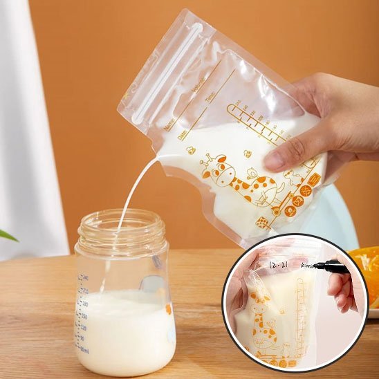 Sachets conservation lait maternel | SecureNutri - Laviizi
