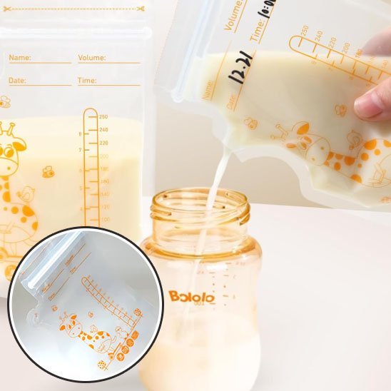 Sachets conservation lait maternel | SecureNutri - Laviizi