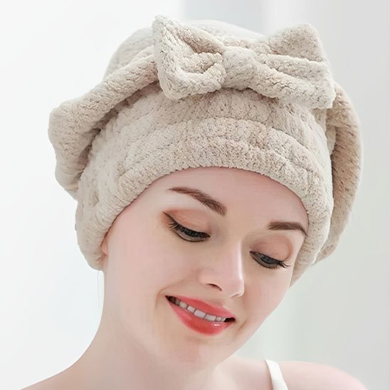 Serviette cheveux microfibre | Ultra - Rapide - Laviizi