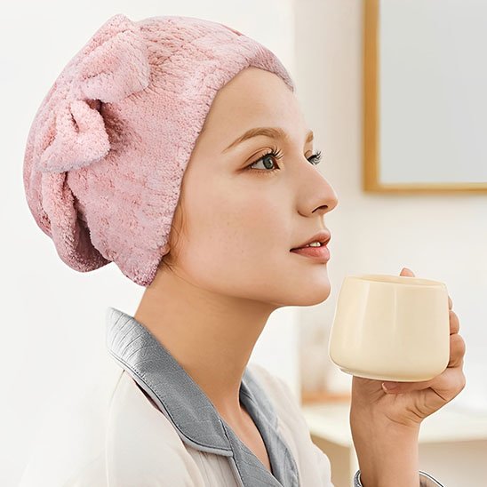 Serviette cheveux microfibre | Ultra - Rapide - Laviizi