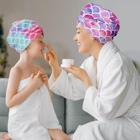Serviette cheveux | Séchage Rapide Microfibre - Laviizi