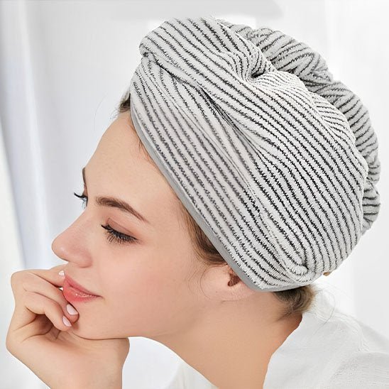 Serviette Turban Cheveux | RapidSec - Laviizi