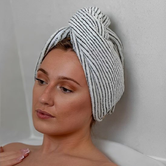Serviette Turban Cheveux | RapidSec - Laviizi