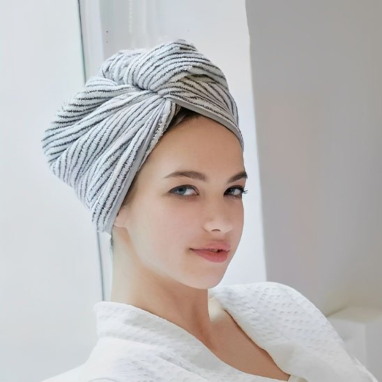 Serviette Turban Cheveux | RapidSec - Laviizi