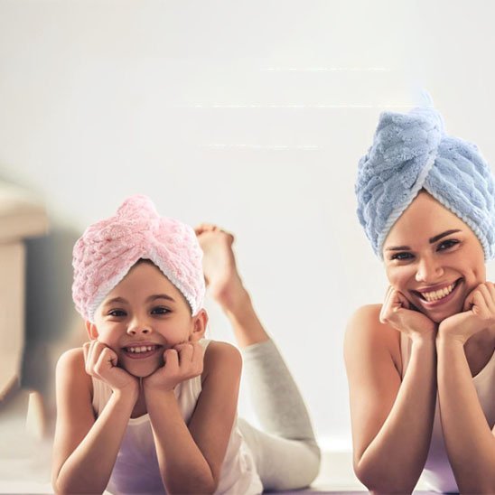 Serviette Turban Cheveux | SèchExpress - Laviizi