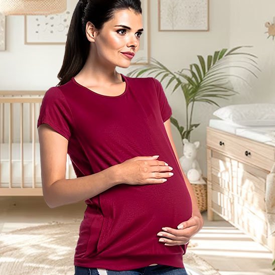 T-shirt d'allaitement pratique | Élégance Discrète - Laviizi