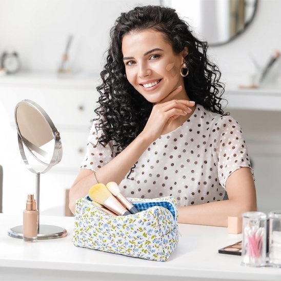Trousse maquillage | Florale Vintage - Laviizi