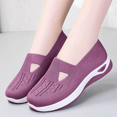 Baskets Femme - SpringWomen'sSportsShoes™ - Mauve - Laviizi