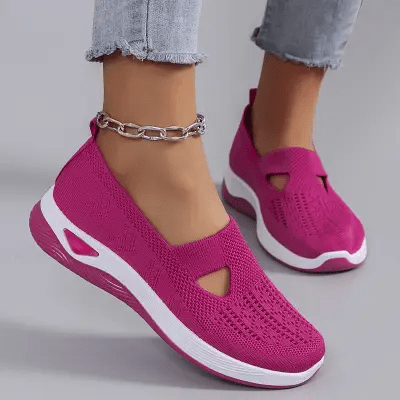 Baskets Femme - SpringWomen'sSportsShoes™ - Rose - Laviizi