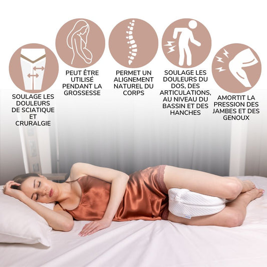Coussin orthopédique | Soulage douleurs sciatique - Laviizi