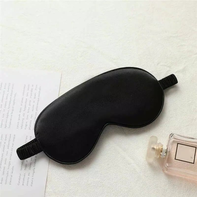 Masque de Sommeil - SilkDreamer™ - Noir - Laviizi