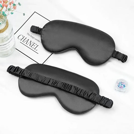 Masque de Sommeil - SilkDreamer™ - Noir - Laviizi