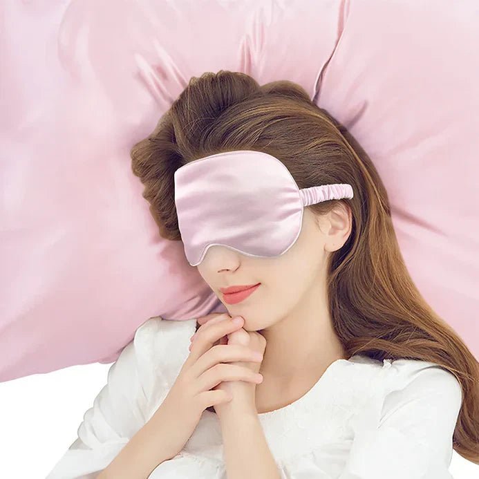 Masque de Sommeil - SilkDreamer™ - Rose - Laviizi