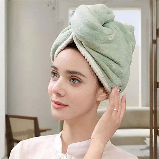 Serviette cheveux microfibre | Séchage Rapide - Laviizi