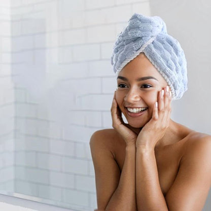 Serviette Turban Cheveux | SèchExpress - Laviizi